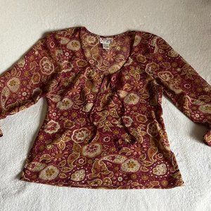SOHO Village Wear Bell Sleeve Top